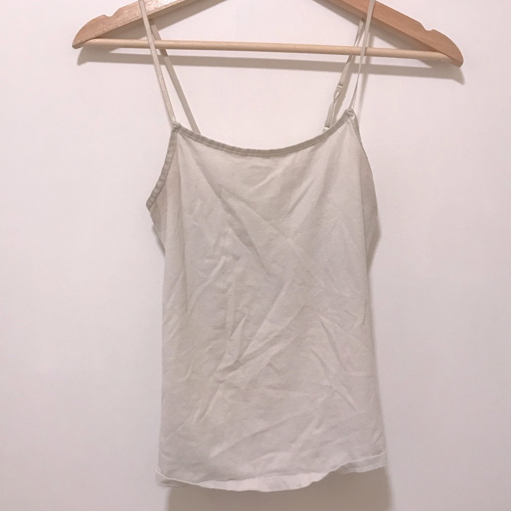 White tank top